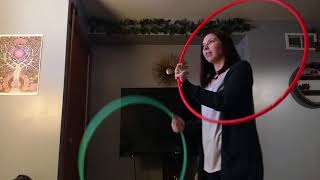 Breaking down the 5-beat weave with a toss (with hoops) pt 1