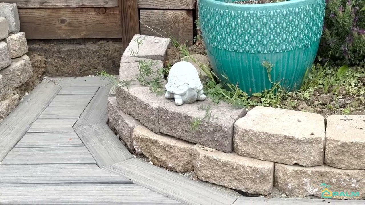 Deck & Pavers Integration for a Structured and Modern Outdoor Layout Palm Construction, CA