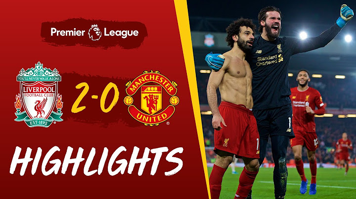 Liverpool 2-0 Man Utd | Van Dijk and Salah win it at Anfield | Highlights