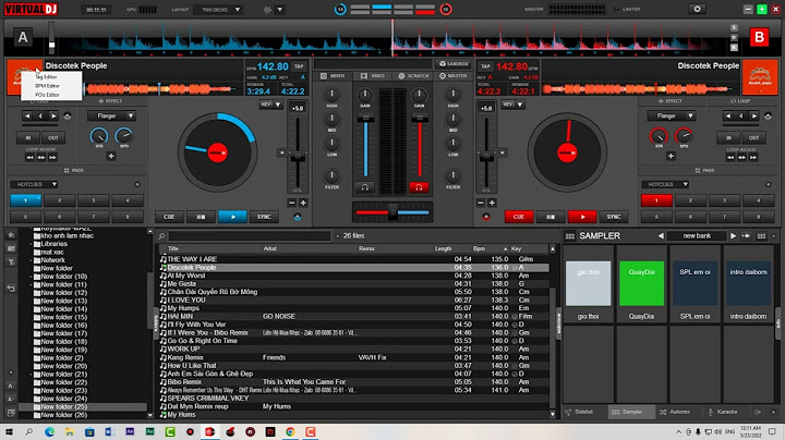 Hướng dẫn mix nhạc bằng virtual dj