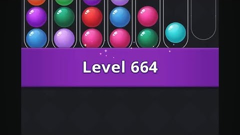 Color Bubble - Ball Sort Puz (Level 664)