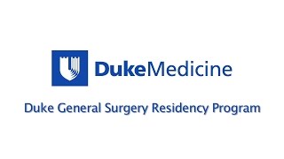Duke General Surgery Residency