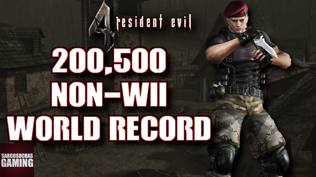 RE4 PC 60fps Mercenaries - Krauser - Village - 200k