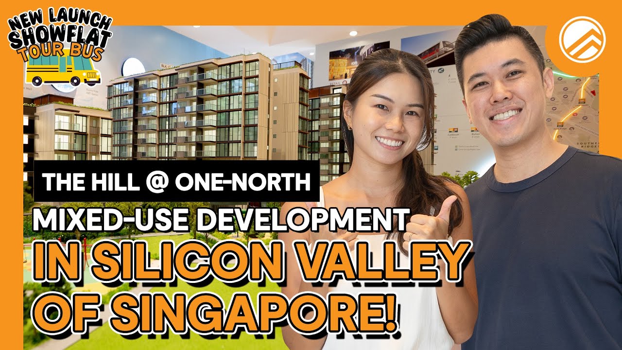 The Hill @ One-North — Close Proximity to Work Nodes & Tech Hub | PLB New Launch Showflat Tour Bus