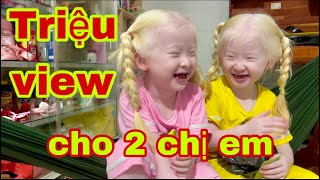 Video triệu view của cặp đôi SONG SINH THIÊN THẦN Tâm chị Tâm em