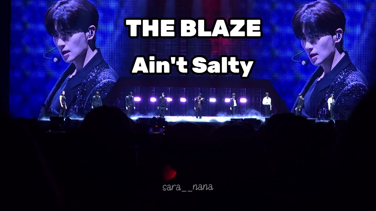 4K 251005 THE BLAZE TOKYO Ain't Salty THEBOYZ 