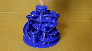 3D Printed Marble Machine!