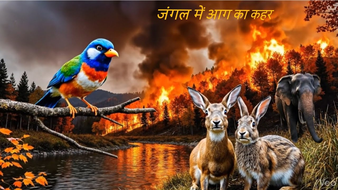 Chidiya Aur Kauwa Cartoon Story | Hindi Moral Story for Kids | Jungle Cartoon चिड़िया कार्टून वीडियो