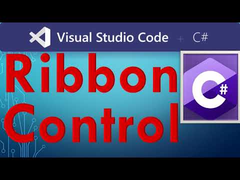 How to add Ribbon Control in Winforms C#