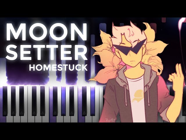 Homestuck · Moonsetter (Duet) | LyricWulf Piano Tutorial on Synthesia class=