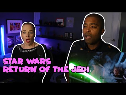 My Wife's First Time Watching Star Wars Return of the Jedi Episode 6 (Jane and JVs REACTION 🔥)