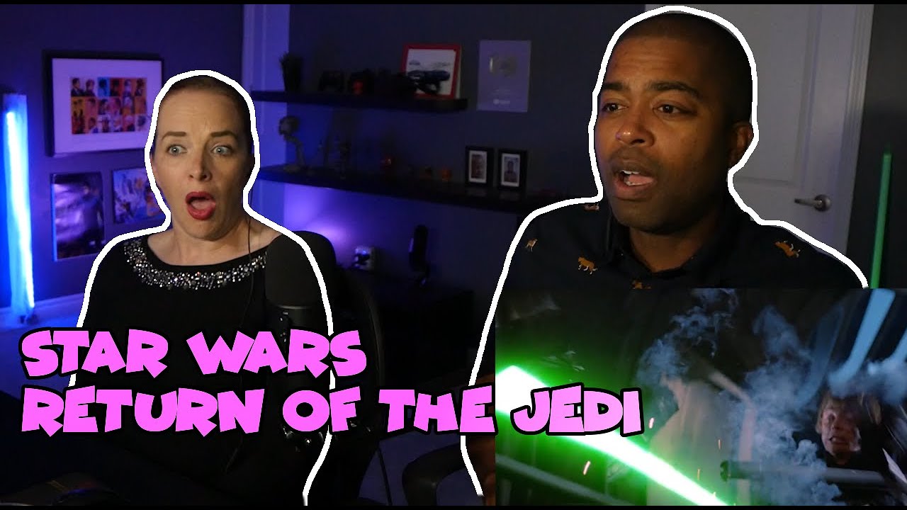 My Wife's First Time Watching Star Wars Return of the Jedi Episode 6 (Jane and JVs REACTION 🔥)