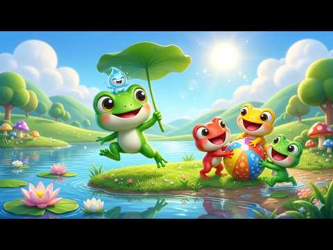 Kìa Chú Chú Là Chú Ếch Con Có Hai Là Hai Mắt Tròn | Nhạc Thiếu Nhi Đáng Yêu Sôi Động