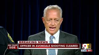 Prosecutor: Officer was '100% justified' in Sept. 11 shooting in Avondale