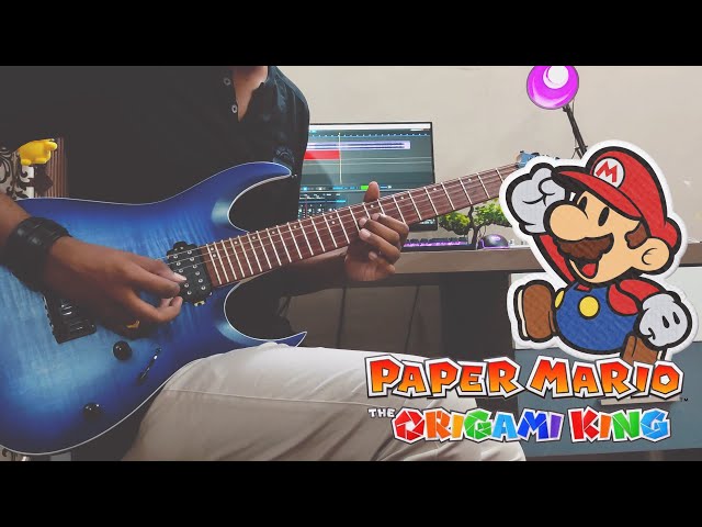 Origami Castle - Paper Mario: The Origami King - Guitar Cover class=