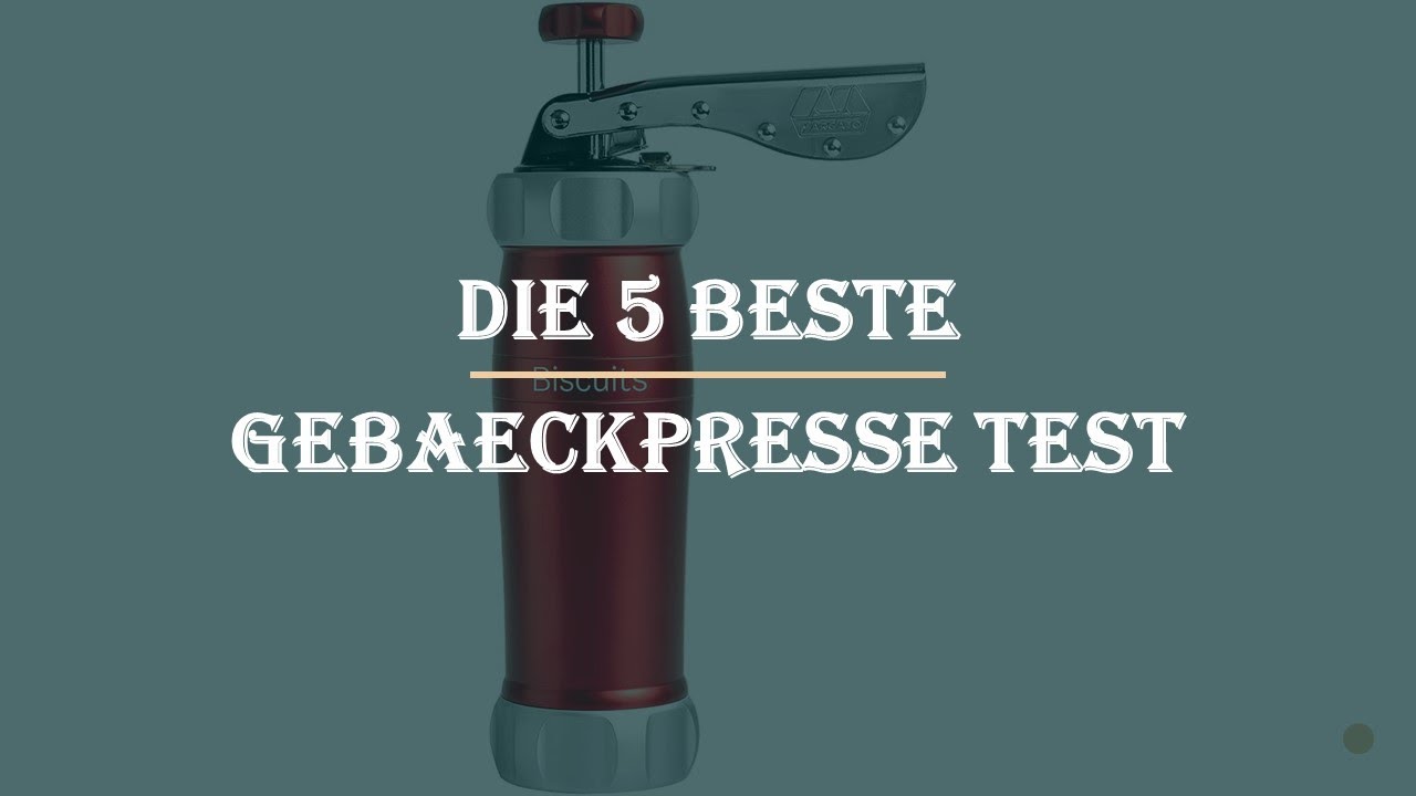 Die 5 Beste Gebaeckpresse Test 2023