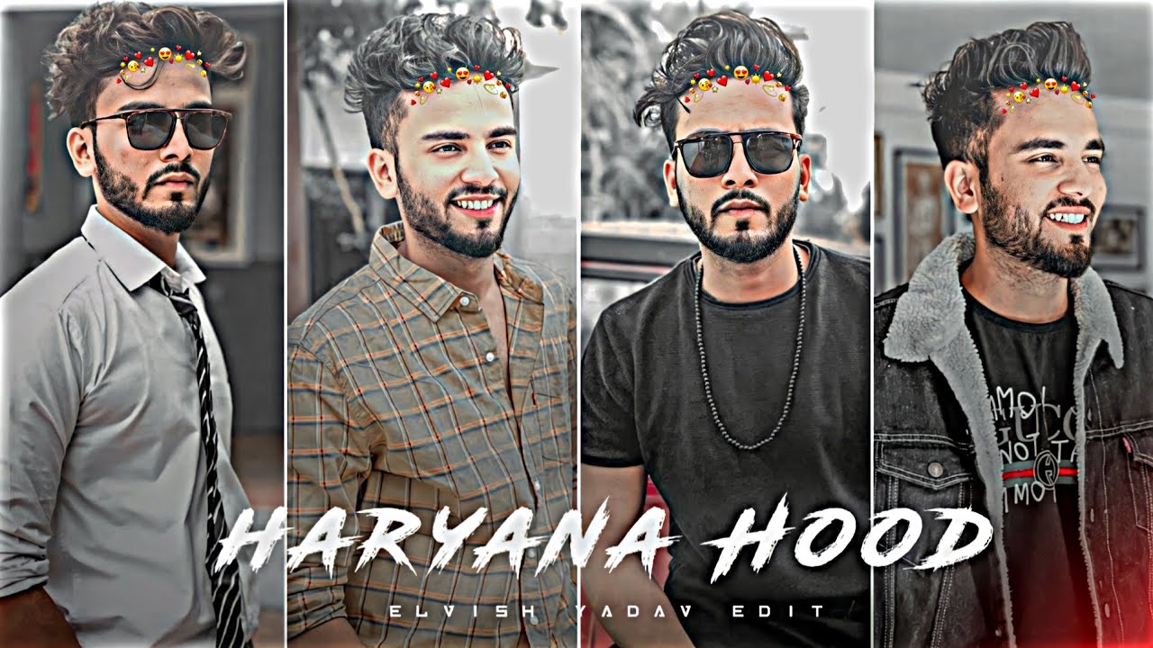 ELVISH YADAV - HARYANA HOOD EDIT | Elvish Yadav Edit | Haryana Hood Song Edit