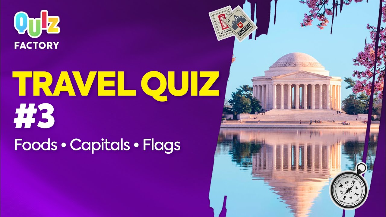 Guess the country from the food, the photo, the flag. Travel Quiz 3
