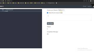 CodeIt An online Code Compiler