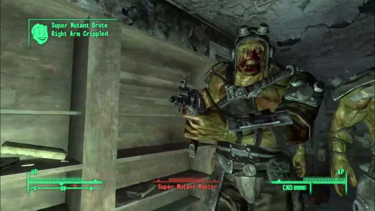 Deathclaw gauntlet V.S Super mutants/Fallout 3 - YouTube