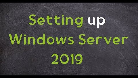 How to install Windows Server 2019 as a Hyper V Virtual Machine
