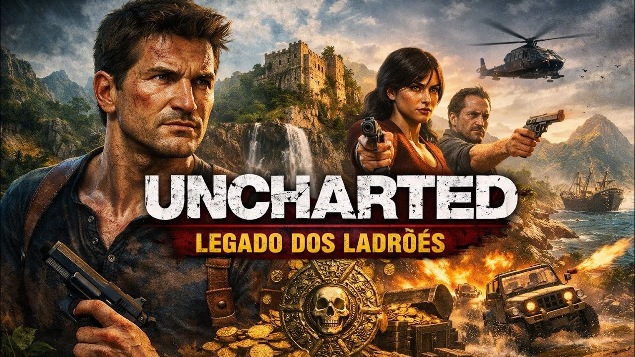 Uncharted: Coleção Legado dos Ladrões - Estarás Comigo no Paraiso #GAMEPLAY