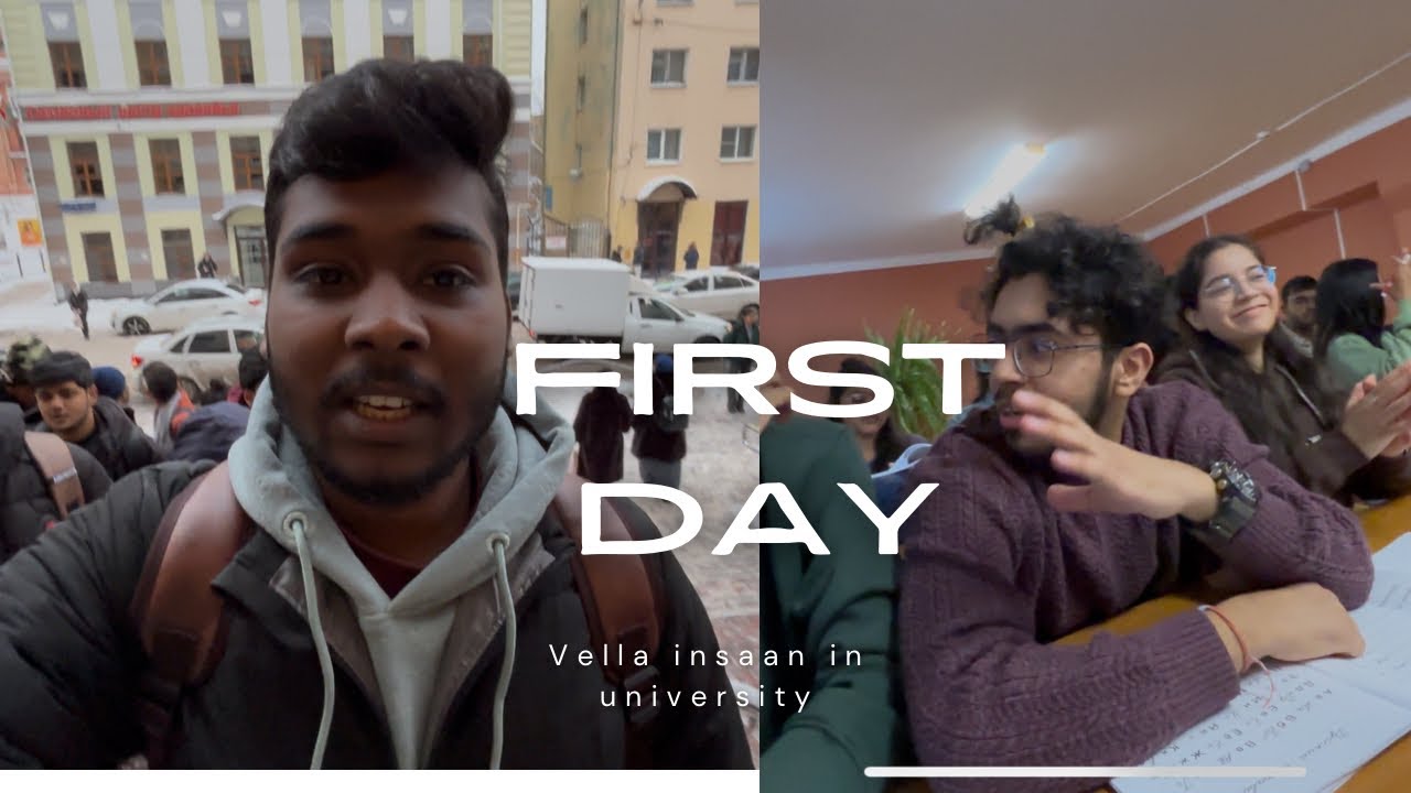 Vella Insaan Vella insaan k college k phela din🇷🇺 #vlog #firstdayofmedicalcollege # ...