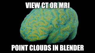 View Point Clouds in Blender