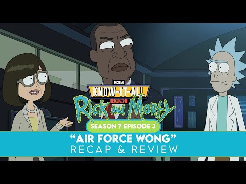 Rick and Morty Air Force Wong Review: A Recovering Narcissist Watches Rick Run Into His Ex