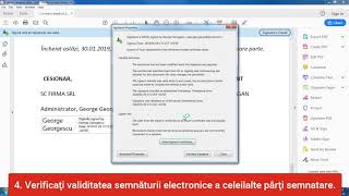 TUTORIAL certSIGN: Cum semnez electronic, cu valoare legală, un PDF? screenshot 1