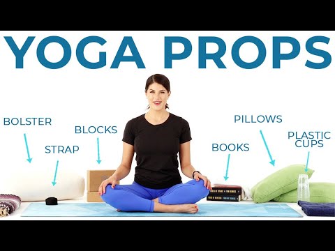 How to use YOGA PROPS (and household items you can use