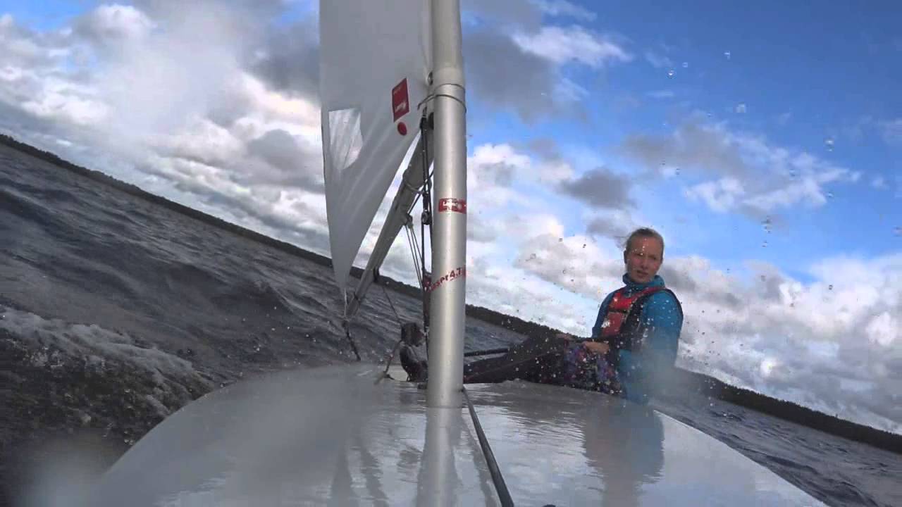 Laser sailing - YouTube