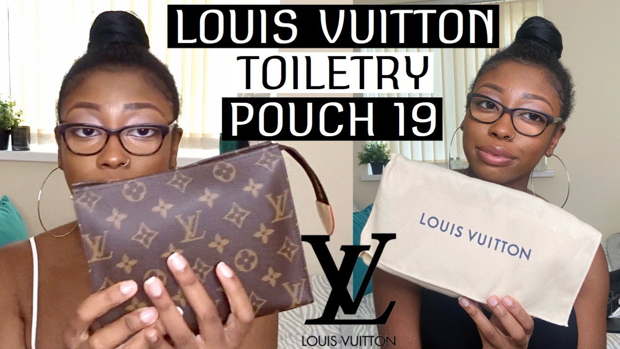 LOUIS VUITTON TOILETRY POUCH 19 REVIEW