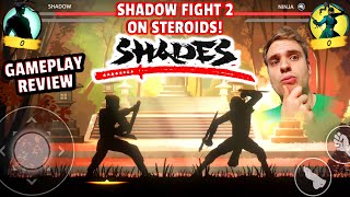 SHADES Gameplay + Review. New NEKKI Game is Shadow Fight 2 Sequel with Shadow Fight Arena Design. screenshot 1