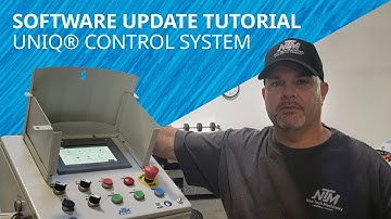 How to Perform a Software Update on the NTM UNIQ® Control System