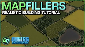 Fill Empty Map Space For More Realism - Cities Skylines Tutorial