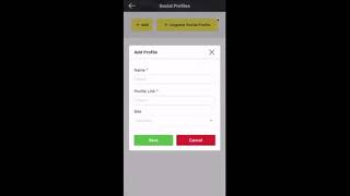How to use the Contact Record - Jarja Media CRM App screenshot 2