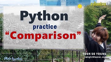 [PYTHON-047] 비교 연산을 사용해 보자 | using comparison