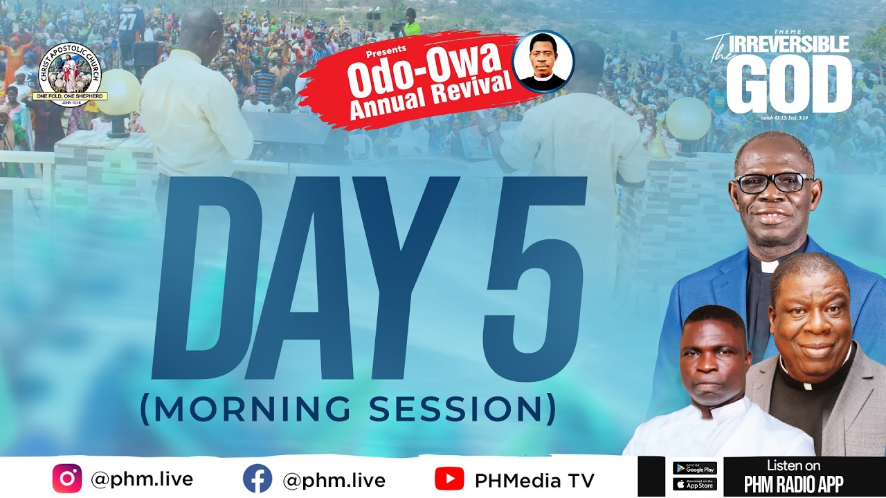 ODO-OWA ANNUAL REVIVAL 2026 ||  DAY FIVE: MORNING SESSION || PHMEDIA LIVE BROADCAST