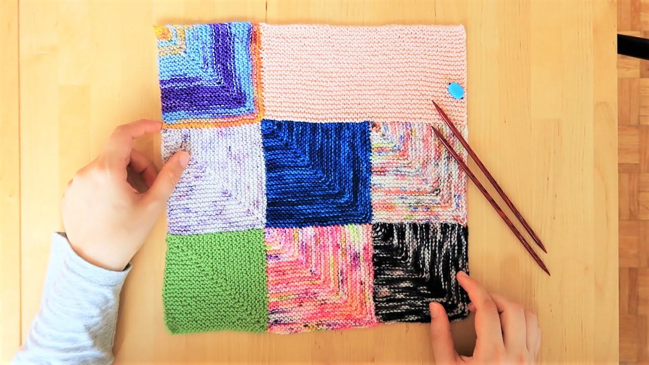 💡🎨طريقة حياكة بطانية الذكريات في التريكو بالتفصيل🎨💡