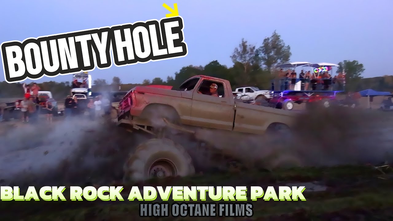 MEGA TRUCK BOUNTY HOLE BLACK ROCK ADVENTURE PARK