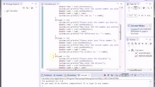 Java Calculator Scanner