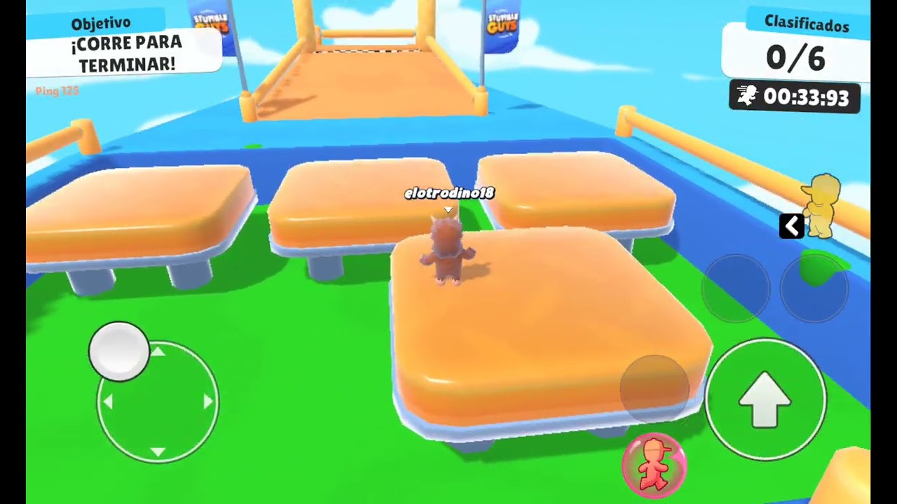 Jugando stumble guys