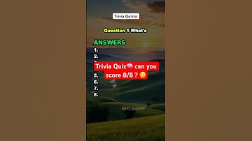 Test je hersenen met deze 8 triviavragen 🧠🤝 #quiztime