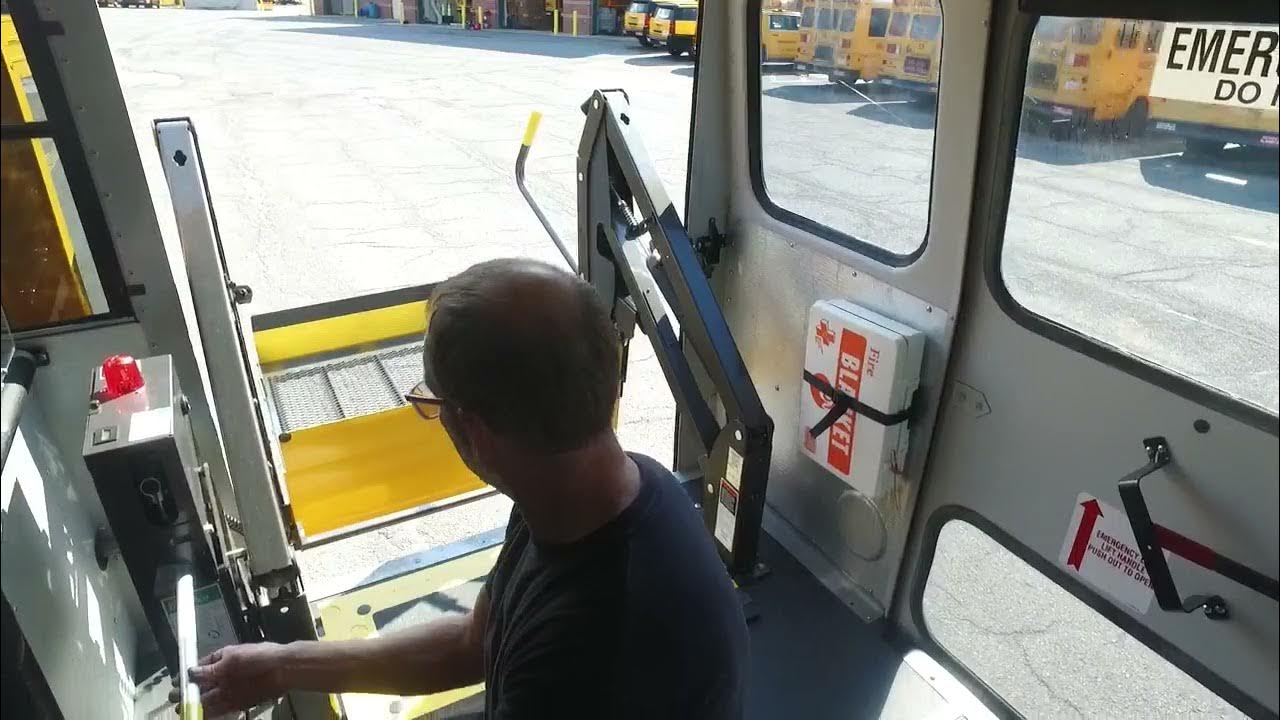 manual wheelchair lift operation YouTube