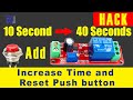 Hack: Increasing the time and adding reset switch to 555 Relay Timer