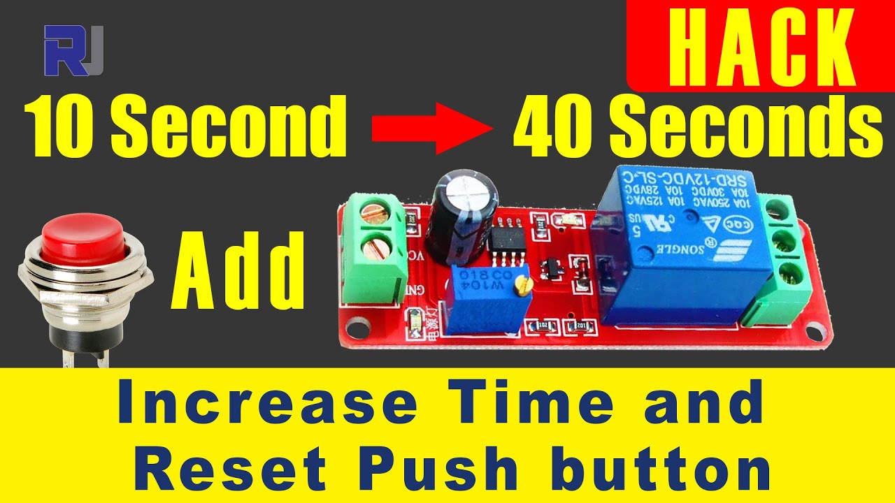 555 Timer Switch 12v Relay With Adjustable Time Test Review Youtube