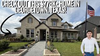 Luxury Georgetown Texas Home Tour | Coventry Homes | Weston Plan | Wolf Ranch | Texas Home Tour
