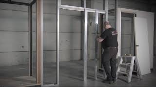 How to install a ceiling high pocket sliding door | X5 Pure screenshot 5