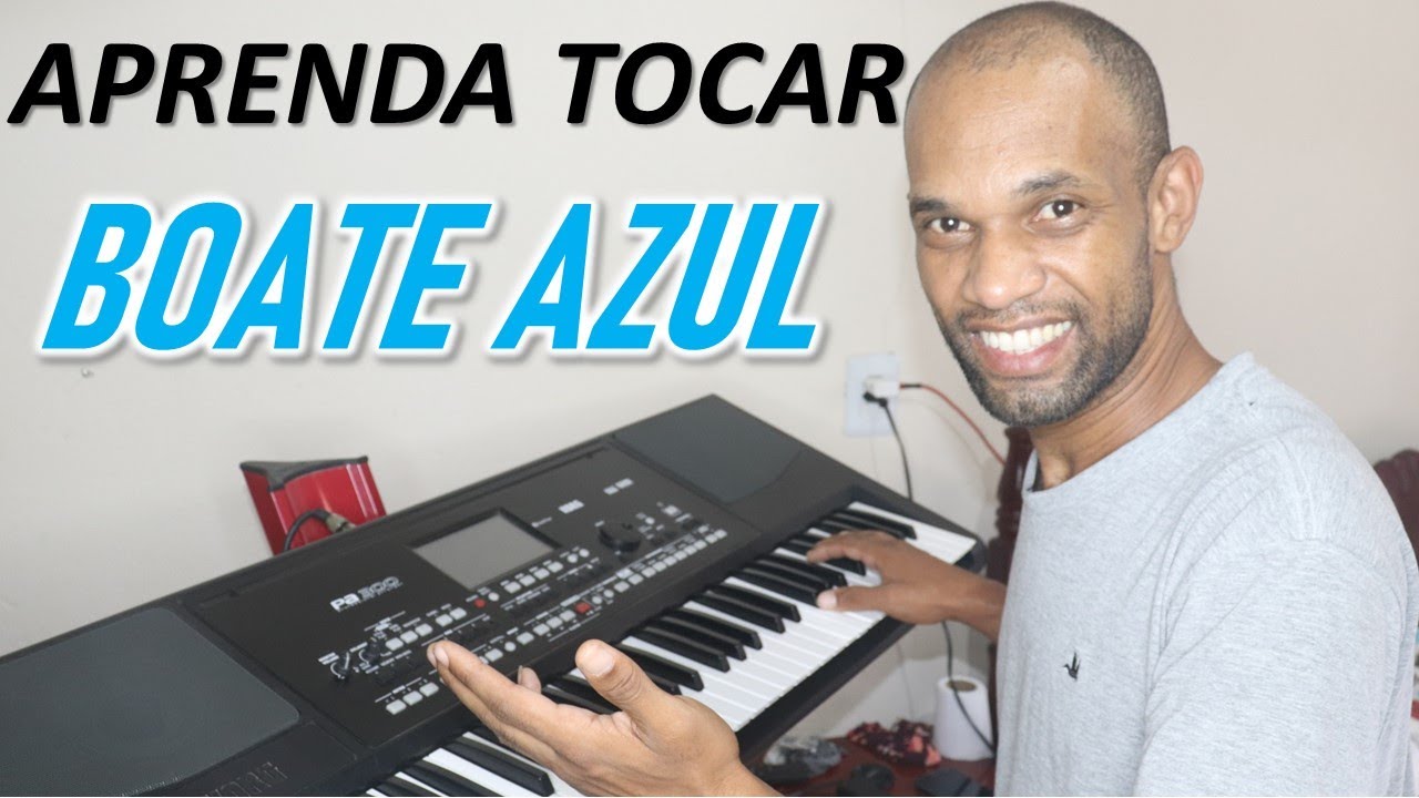 vídeo aula BOATE AZUL tutorial passo a passo NO TECLADO